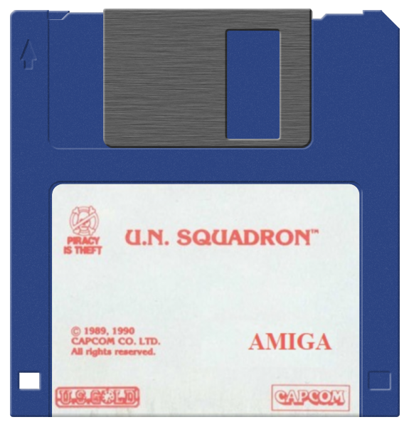 U.N. Squadron media 7 for Amiga